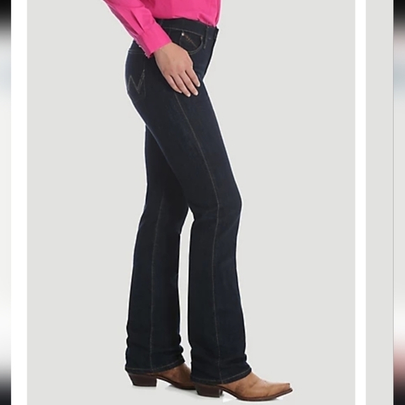 Wrangler Ultimate Riding Q-Baby Mid-Rise Jeans 5/6 × 29/30 ? - Picture 4 of 15